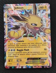 POKEMON KARTE JOLTEON EX 28/83 GENERATIONEN ITALIENISCH HOLO - Bild 1 von 6