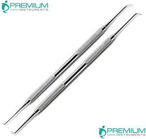 Dental Miniatur Scaler vordere Sichel & hintere Jaquette AUFGERÜSTET 2er Set - Bild 1 von 10