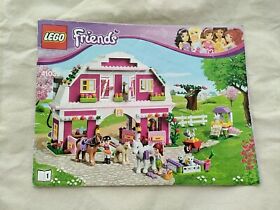 LEGO FRIENDS 41039 Sunshine Ranch Set Instruction Manuals 1 ONLY Replacement