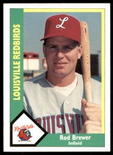 1990 CMC  Rod Brewer #112 Louisville Redbirds