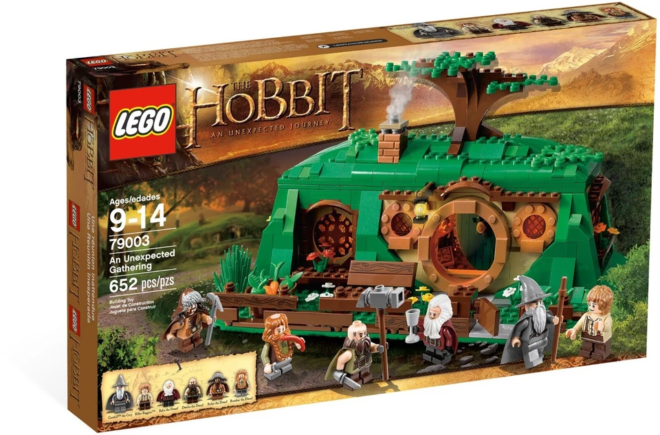 LEGO The Hobbit - AN UNEXPECTED GATHERING 79003 Set NEW SEALED Retired - Image 1 of 4