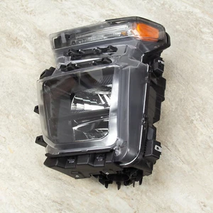 Driver Left Side For 2020-2023 Chevy Silverado 2500HD Halogen Black Headlight - Picture 1 of 9