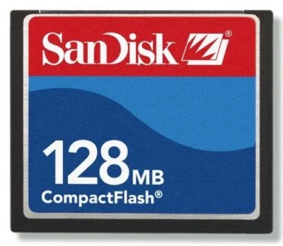 SanDisk 10 x 128MB CompactFlash CF Memory Card Genuine SDCFB-128/SDCFJ-128 - Image 1 of 4