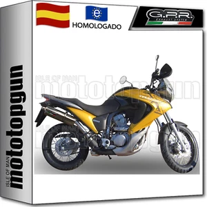 GPR TUBO DE ESCAPE HOM TRIOVAL HONDA TRANSALP XL 700 V 2007 07 2008 08 2009 09 - Imagen 1 de 3