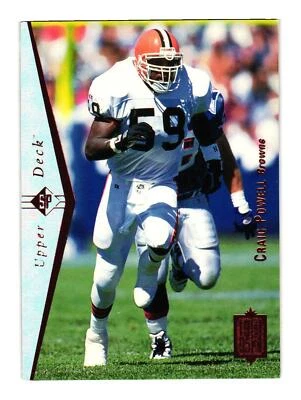 1995 SP #123 Craig Powell Cleveland Browns - Image 1 of 2