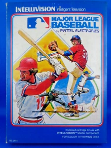 INTELLIVISION -- MAJOR LEAGUE BASEBALL - Bild 1 von 4
