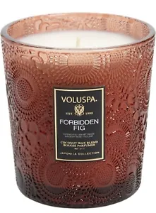 Voluspa Forbidden Fig Classic Candle ~ 9 Oz. ( Lot of 12 ) - Picture 1 of 2