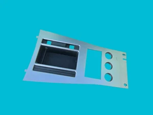 ASTON MARTIN DB9 2007 CENTRE CONSOLE TRIM IN SILVER - Picture 1 of 7