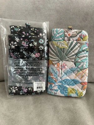 Estuches de doble ojo Vera Bradley Botanical Ditsy y Rain Forest Canopy Foto 1 de 4