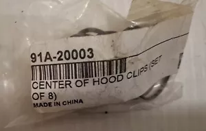 1939-40 Ford Standard all Cars 40-41 Truck hood Moulding Clip kit, 91A-20003 - Picture 1 of 4