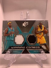 2005-06 UD SPX Basketball Winning Combos JR Smith/Jamaal Magliore Hornets WC-SM