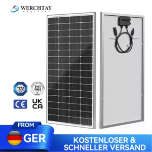 200 Watt Solarpanel Solarmodul 200Watt 200W 12 Volt Solar Wohnmobile Wohnwagen - Bild 1 von 15