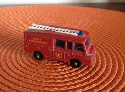 MATCHBOX Series No. 57 - LAND ROVER FIRE TRUCK - Made in England by Lesney - Image 1 of 4