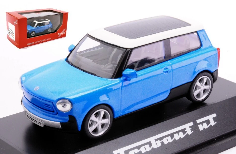 Herpa TRABANT NT LIGHT BLUE 1:43 - Immagine 1 di 1