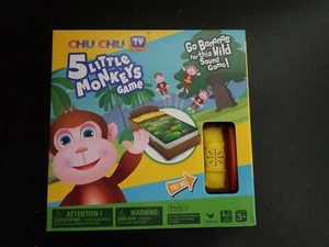 CHU CHU TV 5 KLEINE AFFEN SPIEL - BATTERIEN ENTHALTEN - 2-6 SPIELER - ALTER 3+ - Bild 1 von 9
