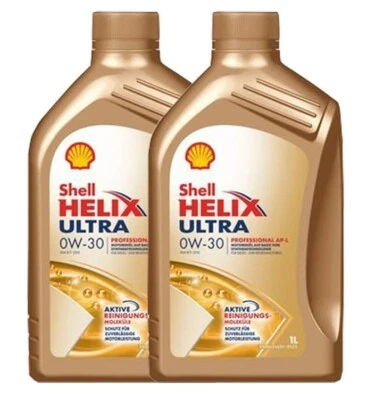 Shell Helix Ultra Professional AP-L 0W-30 2x1 Liter  Peugeot Motoröl ACEA C2 - Bild 1 von 3