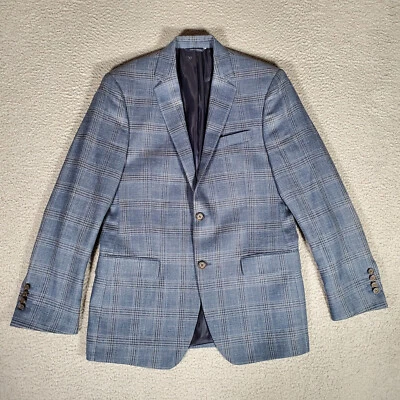 Blazer RRL Doble RL Ralph Lauren 40R Para Hombre Abrigo Deportivo A Cuadros Lana Seda Lino Foto 1 de 4
