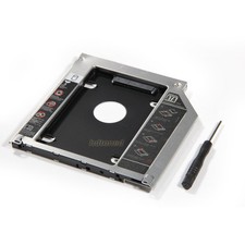 2nd HD HDD SSD Hard Drive Caddy Adapter for Macbook Pro 2009 2010 2011 2012 2013
