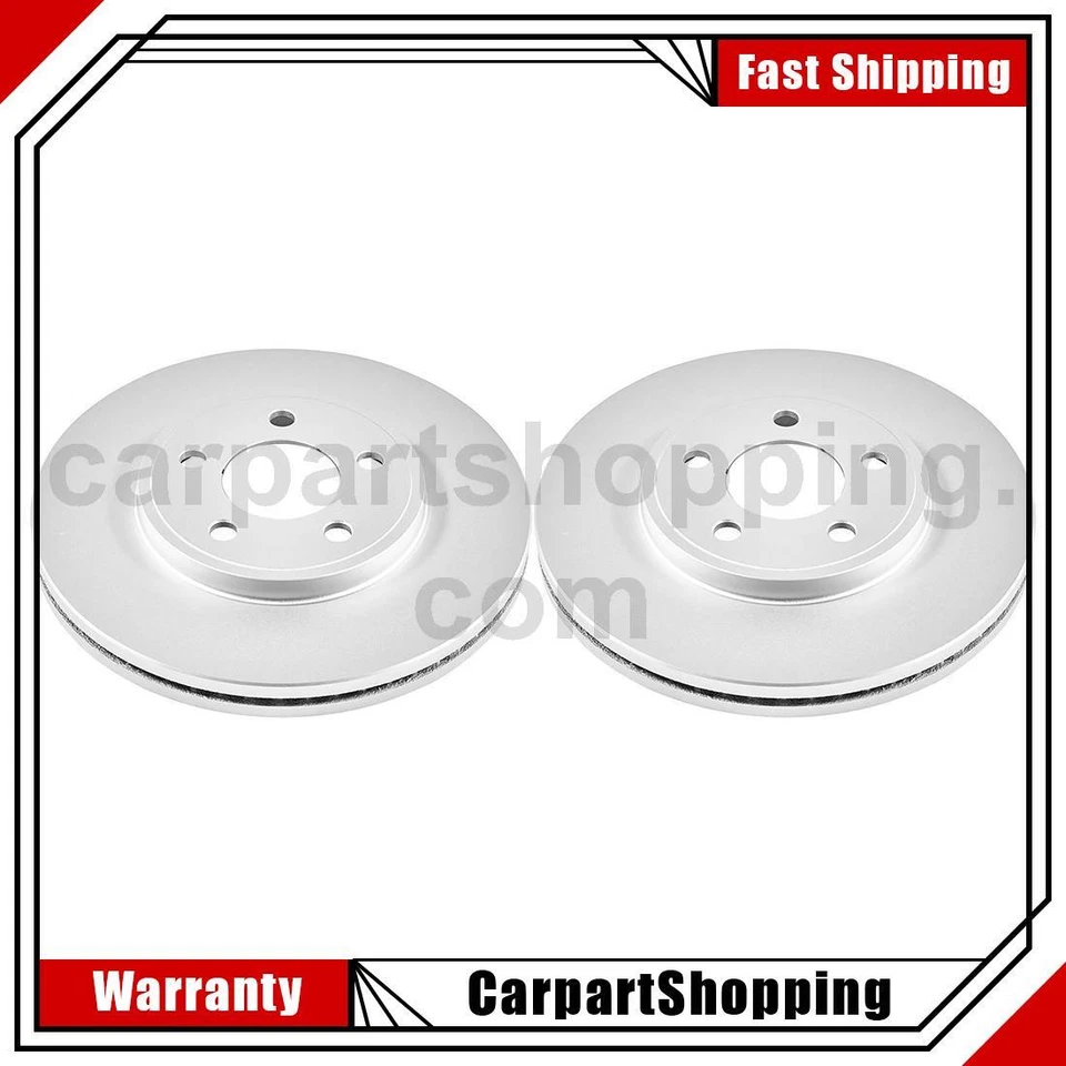 2 rotores de freno delanteros para Ford Crown Victoria 2003 2004 2005 2006 2007 2008 2009_ Foto 1 de 2
