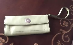 ๐ HYPE Leather Wristlet Clutch ๐ - Picture 1 of 9