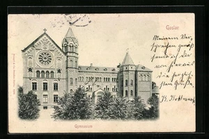 Goslar, Ansichtskarte, Gymnasium 1899 - Picture 1 of 2
