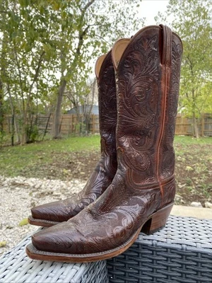 Lucchese Classics Botas Occidentales Hechas a Mano Mujer Talla 7 B  Foto 1 de 4