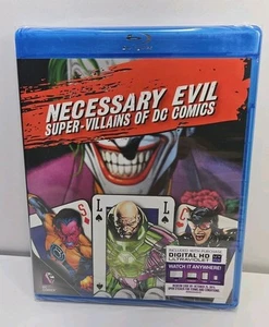 Necessary Evil: Super-Villains of DC Comics (Blu-ray, 2013) NEW, SEALED - Imagen 1 de 6
