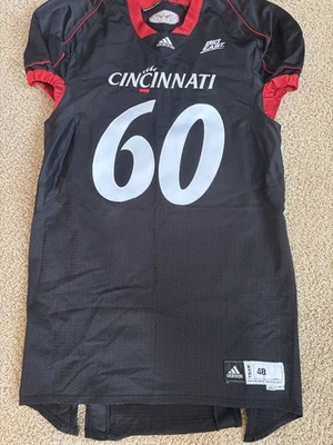 Adidas Cincinnati Bearcats Football Jersey #60 Size 48 - Image 1 of 4