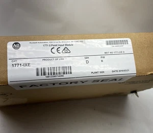 NEW SEALED 1771IXE /D ALLEN BRADLEY 1771-IXE THERMOCOUPLE MILLIVOLT INPUT - Picture 1 of 12