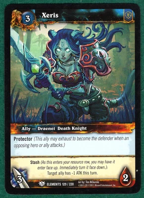 Xeris - War of the Elements #129 - World Of Warcraft TCG Card - Image 1 of 2