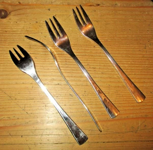 4 x Kuchengabel Tafelbesteck Nivella ? Benita ?  Edelstahl 18/10 rostfrei - Bild 1 von 1