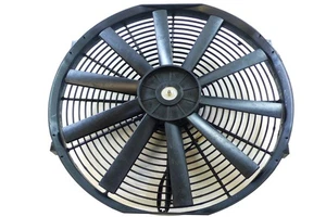 16" Radiator Cooling Fan Straight Blade 2300 CFM Chevy Ford GM Dodge SBC Hot Rod - Picture 1 of 2