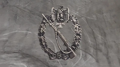 Pin Infanterie Sturmabzeichen - 2,5 x 3 cm - Bild 1 von 3