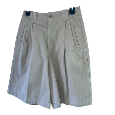 Pantalones Cortos Ralph Lauren Country Mujer Talla 8 Tostados Plisados Cintura Alta Informales Nuevos Foto 1 de 4