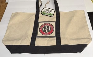 Borsa tote Magnolia Lane tela avorio OSU Ohio State 24”x14” - Foto 1 di 2