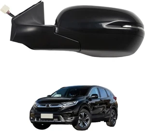 Side Mirror Car Door Fits for For CRV 17-22-P-S-H-BSM-LH, Black-Left - Imagen 1 de 6