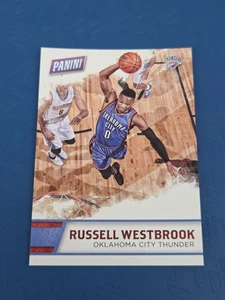 2016 Panini Father's Day #21 Russell Westbrook Thunder Baseball Card 9H - Picture 1 of 2