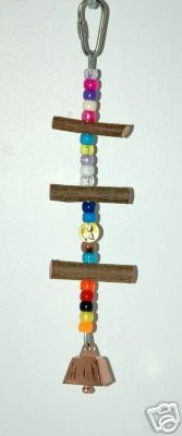 TWEAK MY BEAK TRIPLE MINI SMALL MEDIUM BIRD PARROT TOY