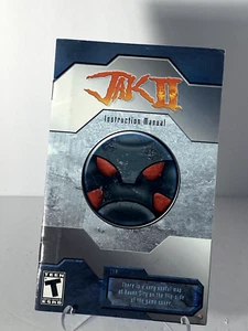Jak II - PS2 PlayStation 2 * Instruction * Manual Only * Authentic * Mint - Picture 1 of 2
