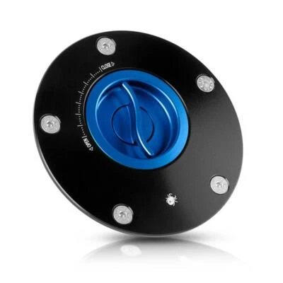 Paraxite blue quick release tank cap Suzuki GSXR750 2006-2007 Foto 1 de 4