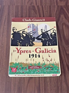 Clash of Giants II : 1st Ypres & Galicia, 1914 | GMT {UNPUNCHED_COMPLETE} OOP - Picture 1 of 8