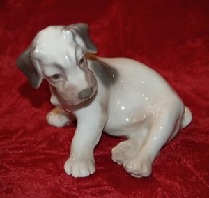 BING & GRONDAHL Terrier Hund #2027 Porzellan Figur Made in Denmark 1962-1970 - Bild 1 von 6