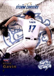 2021 Omaha Storm Chasers Choice 7 Grant Gavin Kansas City Missouri Baseball Card