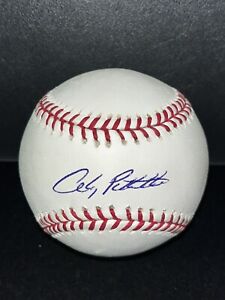 Andy Pettitte JSA MLB Signed Major League OML Autograph Baseball Yankees Astros