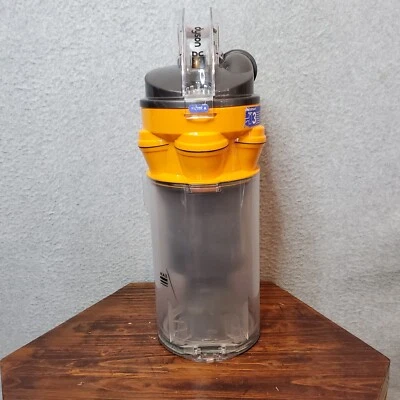 Cubo de polvo Dyson DC25 animal ciclón aspiradora bote amarillo con filtro Foto 1 de 4