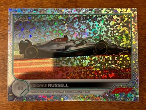 2022 Topps Chrome Formula 1 F1 George Russell Mini Diamonds /299 #112 - Picture 1 of 2