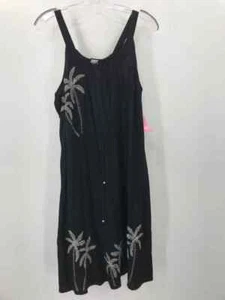 Pre-Owned Rayasun Black Size XL Knee Length Sleeveless Dress - Picture 1 of 3