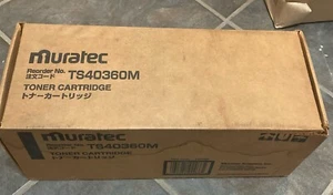 New MuratecTS40360 Toner cartridge, MFX-1200/1600 TONER. Open Box - Picture 1 of 1