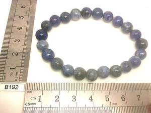 Bracelet perles SODALITE 6mm mineraux lithotherapie reiki pierre mode naturel - Imagen 1 de 1