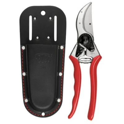 Felco 2 Secateurs + Felco 910 Black  Genuine Leather Holster - EXPRESS POST - Image 1 of 4